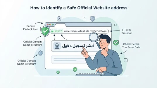 أبشر تسجيل دخول والتحقق من الرابط الرسمي